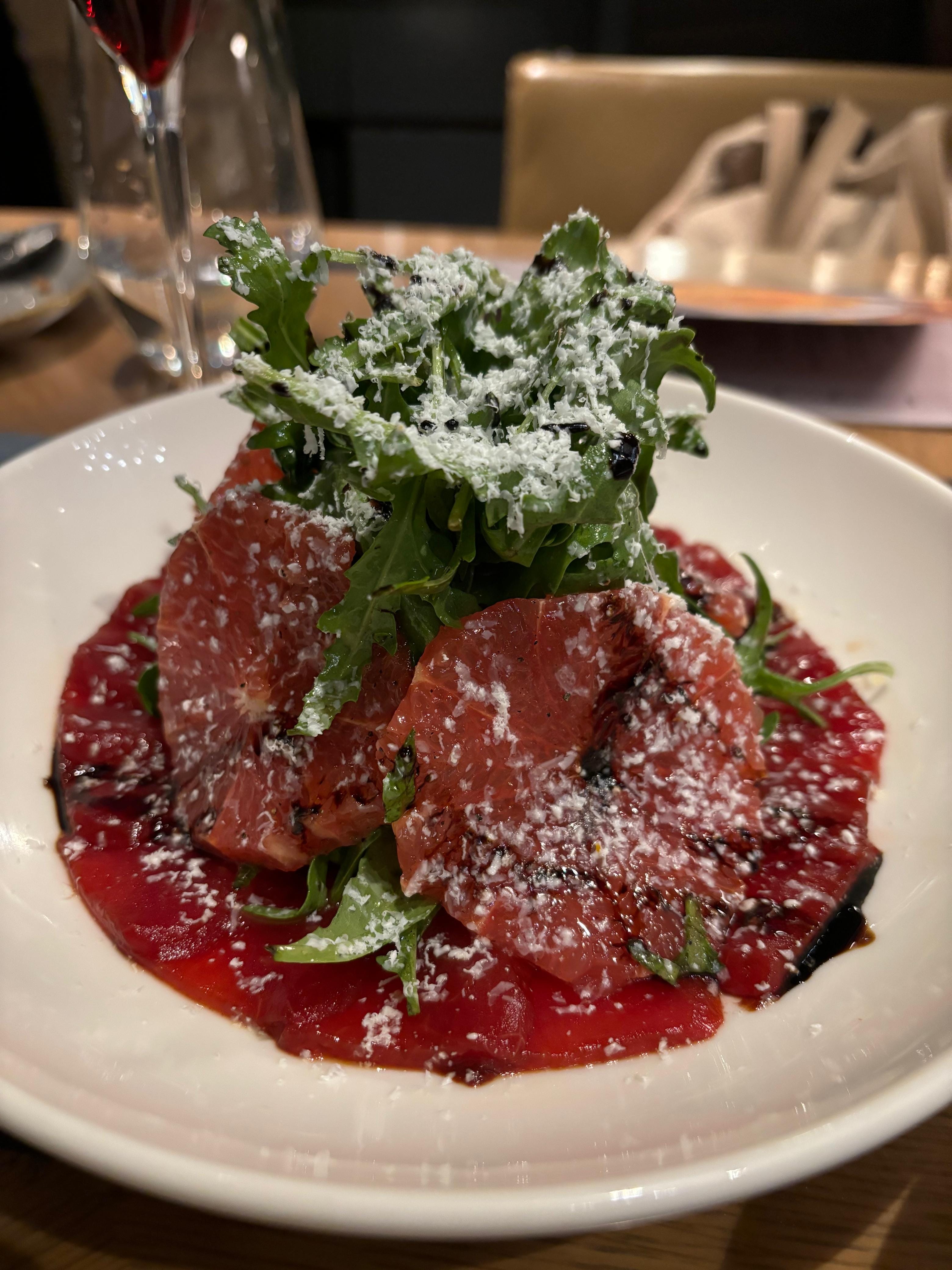 Cured Melon Carpaccio